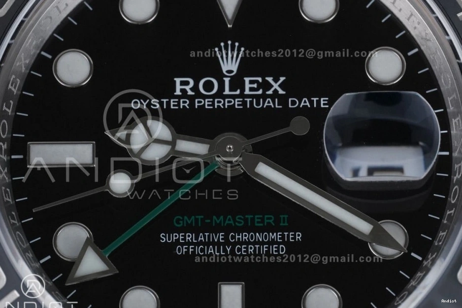 SH3285 Black Best Edition V2 ARF Gray Bracelet Oyster New Ceramic Wayne II on GMT-Master Bruce 904L 1:1 126710 GRNR 0130